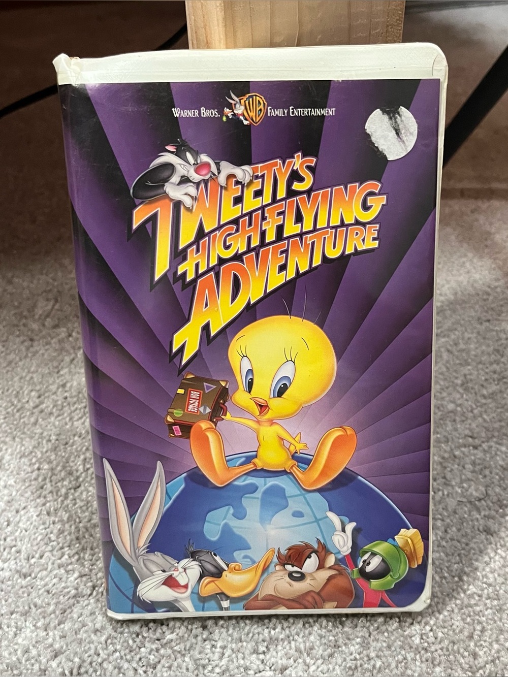 Tweetys High-Flying Adventure (VHS, 2000, Clam Shell) Tested And Working